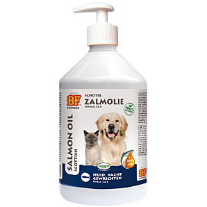 Biofood Zalmolie 500ml hondenvoer