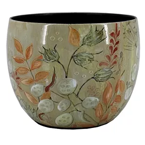 Bloempot Molyvos - d17 x h14cm - Groen