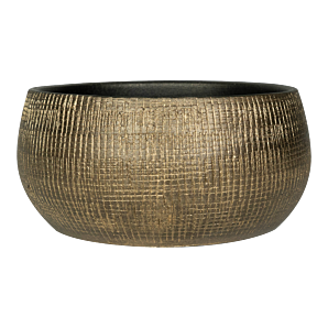 Plantenschaal Ryan - d28 x h13cm - Shiny gold