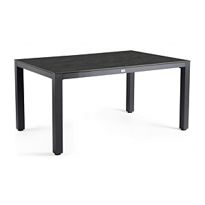 Briga Dining Tafel Dekton Top Bromo - 180 x 100 cm - Charcoal Frame